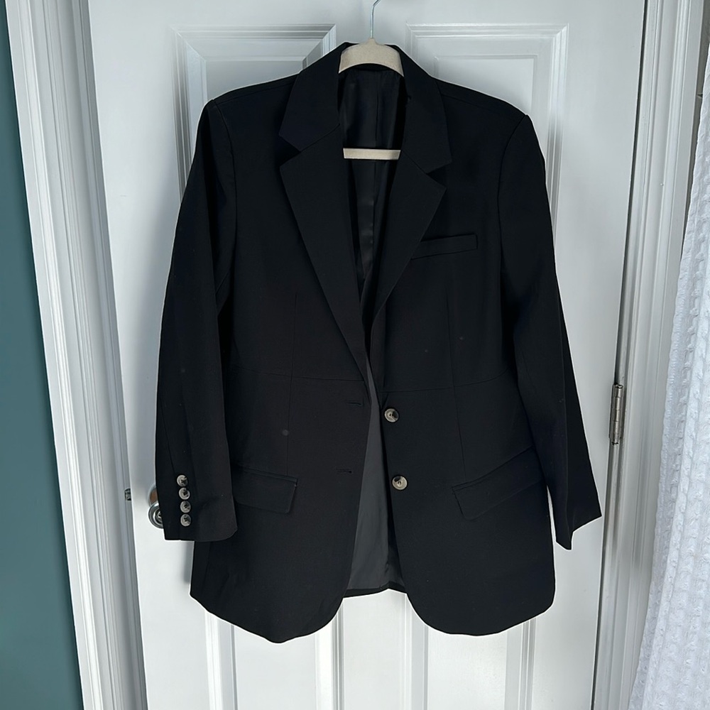 Oversized Black Blazer